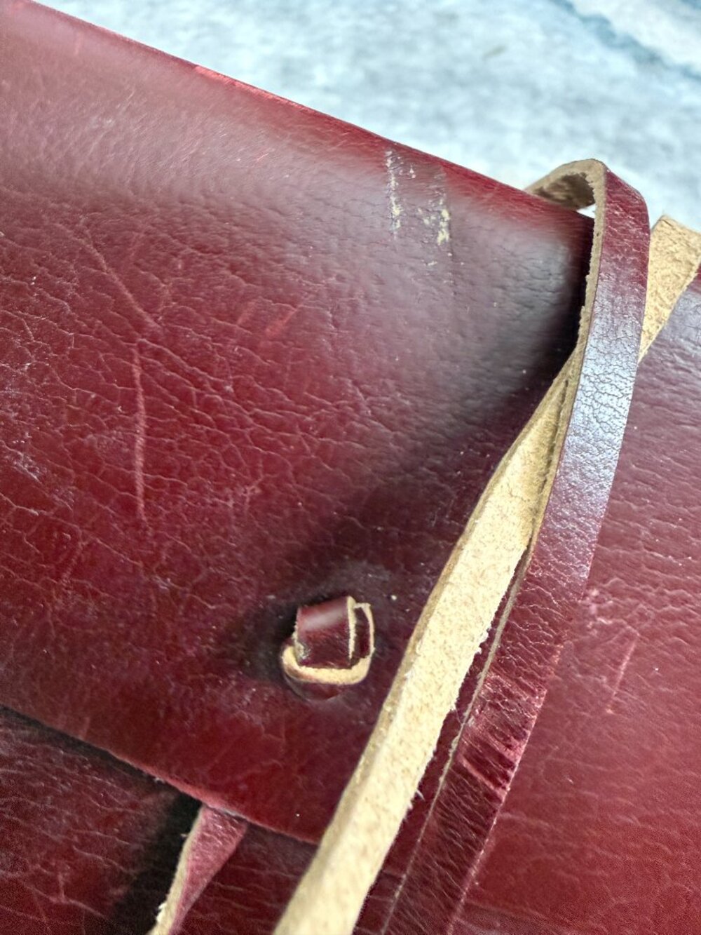 Vintage 2003 Cavallini & Co. Brown Leather Journal 5x7" - Picture 7 of 8